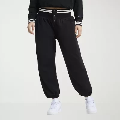 Champion Womens Cinched Mid Rise Loose Fit Sweatpant