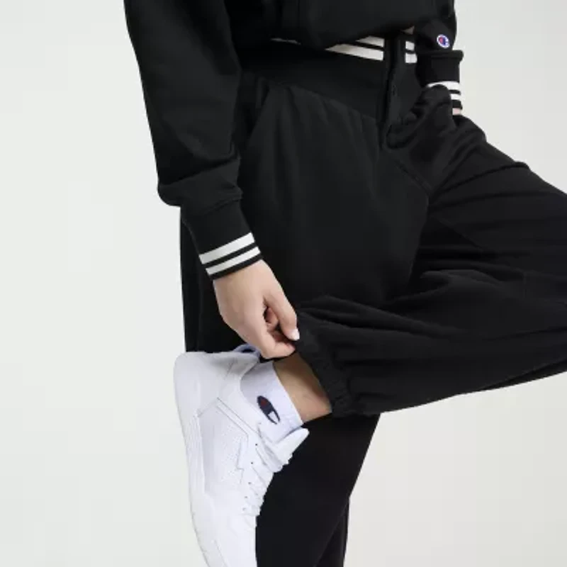 Champion Womens Cinched Mid Rise Loose Fit Sweatpant