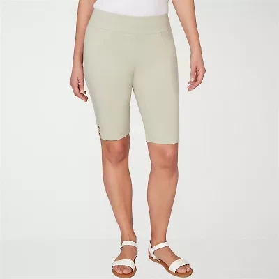 Hearts Of Palm Womens 11" Mid Rise Bermuda Short