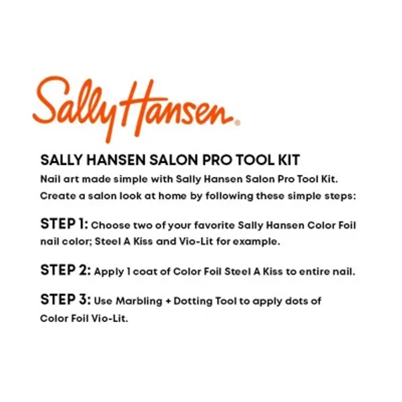 Sally Hansen Salon Pro Tool Kit Manicure Kit