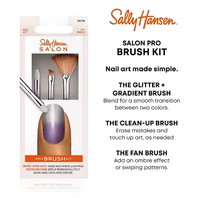 Sally Hansen Salon Pro Brush Kit Manicure Kit