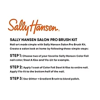 Sally Hansen Salon Pro Brush Kit Manicure Kit