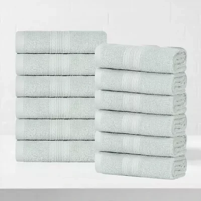 SUPERIOR® Eco-Friendly Cotton 12-pc. Quick Dry Washcloth