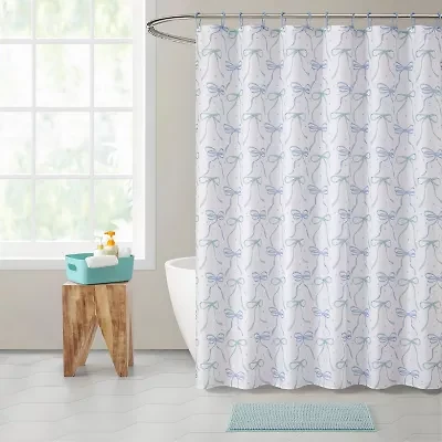 AEROPOSTALE Bows 15-pc. BTC Shower Curtain Set