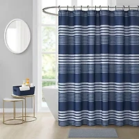 AEROPOSTALE Stripes 15-pc. BTC Shower Curtain Set