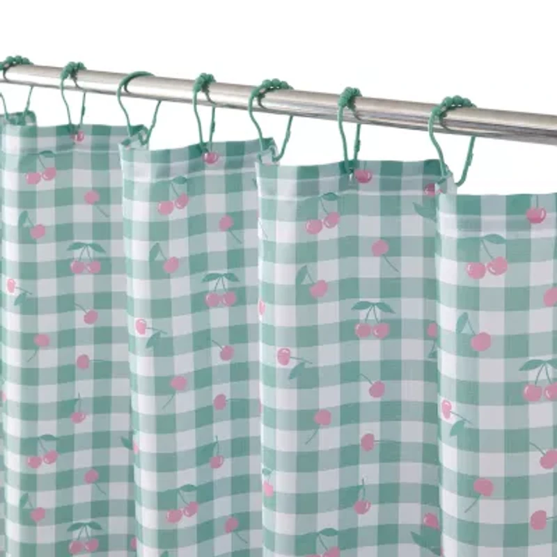 AEROPOSTALE Cherries Shower Curtain Set