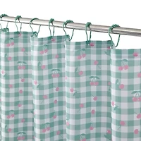 AEROPOSTALE Cherries Shower Curtain Set