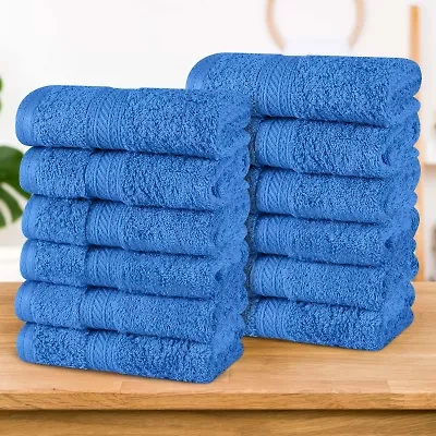SUPERIOR® Atlas Premium Cotton 12-pc. Quick Dry Bath Towel Set