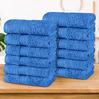 SUPERIOR® Atlas Premium Cotton 12-pc. Quick Dry Bath Towel Set