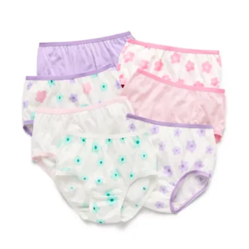 Okie Dokie Toddler 7 Pack Girls Brief Panty 351210