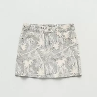 Thereabouts Little & Big Kid Girls Adjustable Waist Midi Denim Skirt