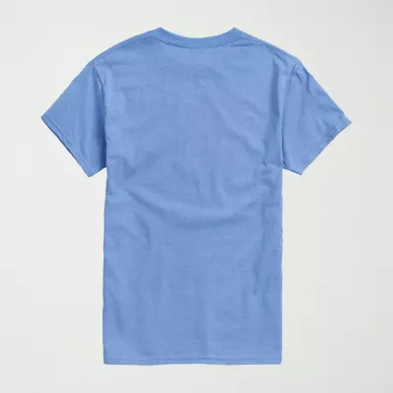 Novelty The Mandalorian And Grogu Cafe Bakeshop Mens Crew Neck Short Sleeve Regular Fit Baby Yoda Star Wars Graphic T-Shirt