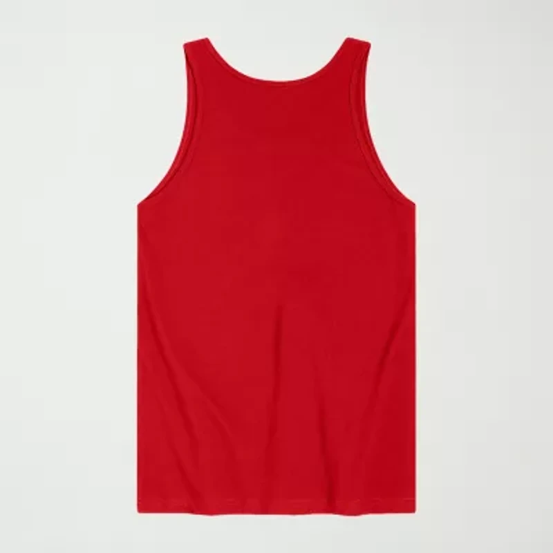 Novelty The Mandalorian And Grogu Cafe Bakeshop Mens Crew Neck Sleeveless Regular Fit Baby Yoda Star Wars Graphic T-Shirt