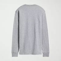 Novelty The Mandalorian And Grogu Aurebesh Alien Script Mens Crew Neck Long Sleeve Regular Fit Baby Yoda Star Wars Graphic T-Shirt