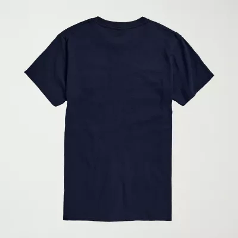 Novelty The Mandalorian and Grogu Collage Mens Crew Neck Short Sleeve Regular Fit Baby Yoda Star Wars Big Tall Graphic T-Shirt