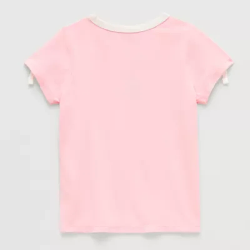 Grayson Little Toddler Girls Crew Neck Short Sleeve Relaxed Fit Paw Patrol Graphic T-Shirt