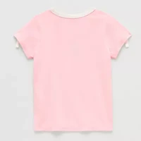 Grayson Little Toddler Girls Crew Neck Short Sleeve Relaxed Fit Paw Patrol Graphic T-Shirt