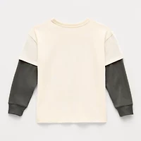 Grayson Little Toddler Boys Crew Neck Long Sleeve T-Shirt
