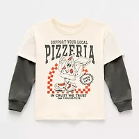 Grayson Little Toddler Boys Crew Neck Long Sleeve T-Shirt