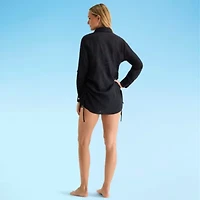 Sonnet Shores Womens Dress Swimsuit Cover-Up