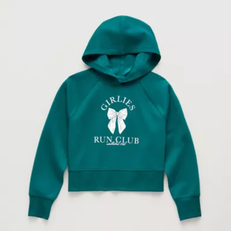 Xersion Little & Big Kid Girls Long Sleeve Active Hoodie