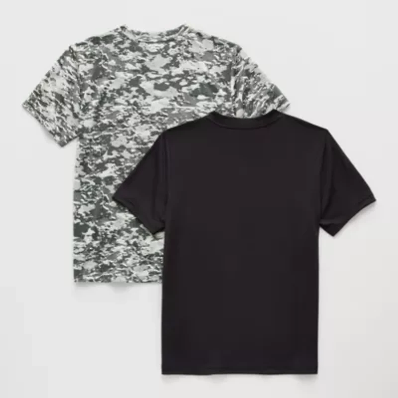 Xersion Little & Big Kid Boys Crew Neck Short Sleeve Regular Fit Graphic T-Shirt