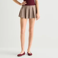 Arizona Womens Juniors Pleated Skirt