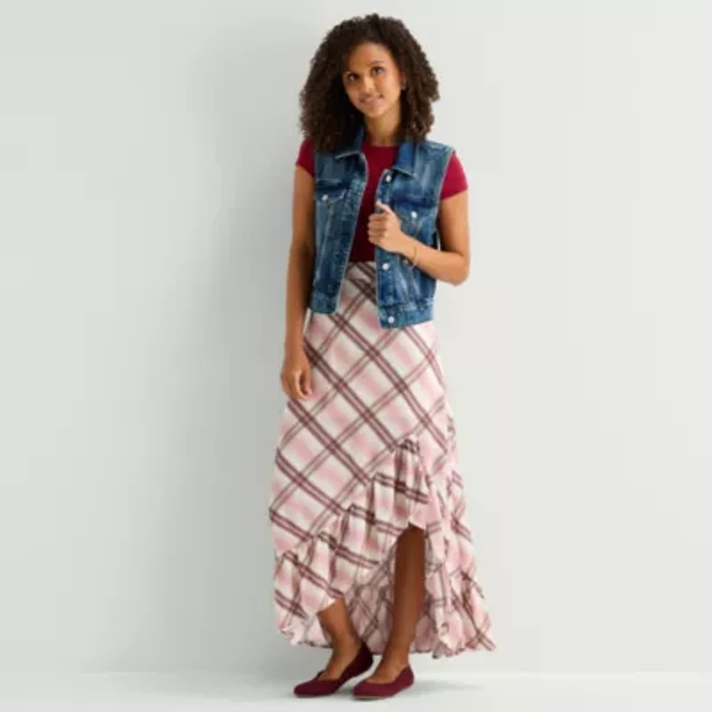 Arizona Womens Juniors Maxi Skirt