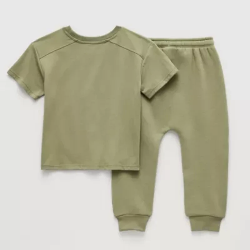 Grayson Little Toddler Boys NASA 2-pc. Pant Set