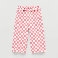Grayson Little Toddler Girls Wide Leg Relaxed Fit Pull-On Pant