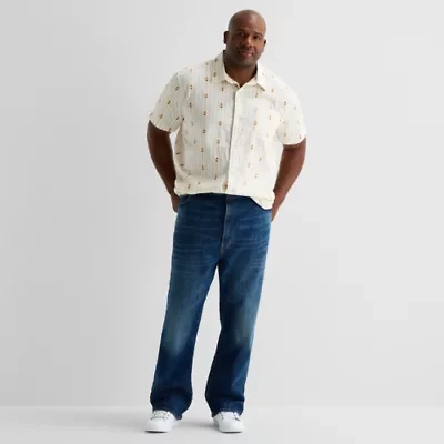 mutual weave Big and Tall Mens Bootcut Jean