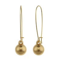 Liz Claiborne Womens Ball Drop Earrings