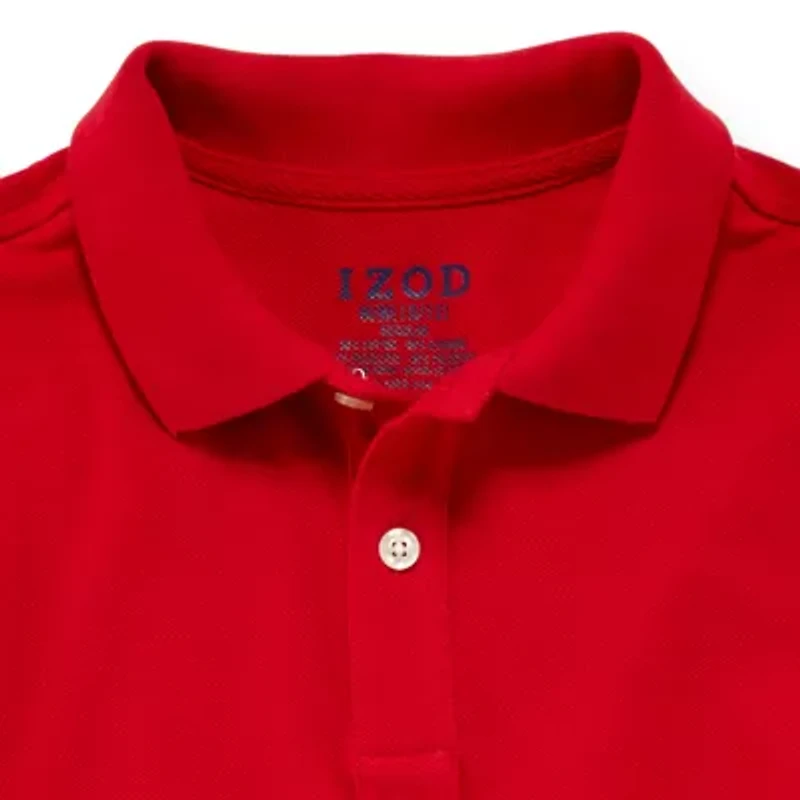 IZOD Pique Little & Big Boys Short Sleeve Stretch Polo Shirt