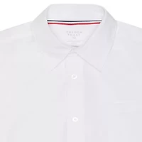 French Toast Toddler Boys Wrinkle Resistant Point Collar Short Sleeve Dress Shirt