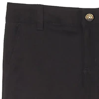 French Toast Little & Big Kid Girls Straight Regular Fit Flat Front Pant
