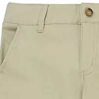 French Toast Little & Big Kid Girls Straight Regular Fit Flat Front Pant