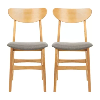 Safavieh Lucca Dining Collection 2-pc. Upholstered Chair