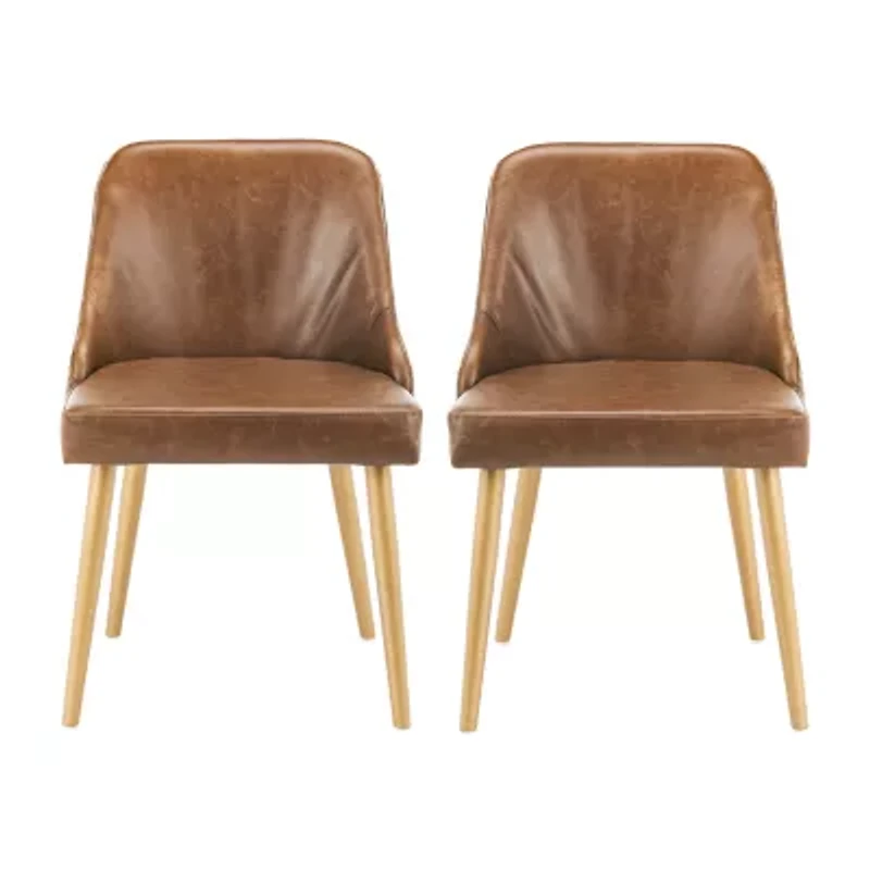 Lulu Faux Leather Upholstered Dining Chair