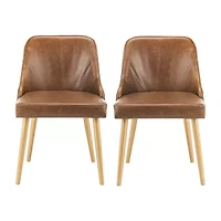 Lulu Faux Leather Upholstered Dining Chair