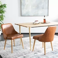 Lulu Faux Leather Upholstered Dining Chair