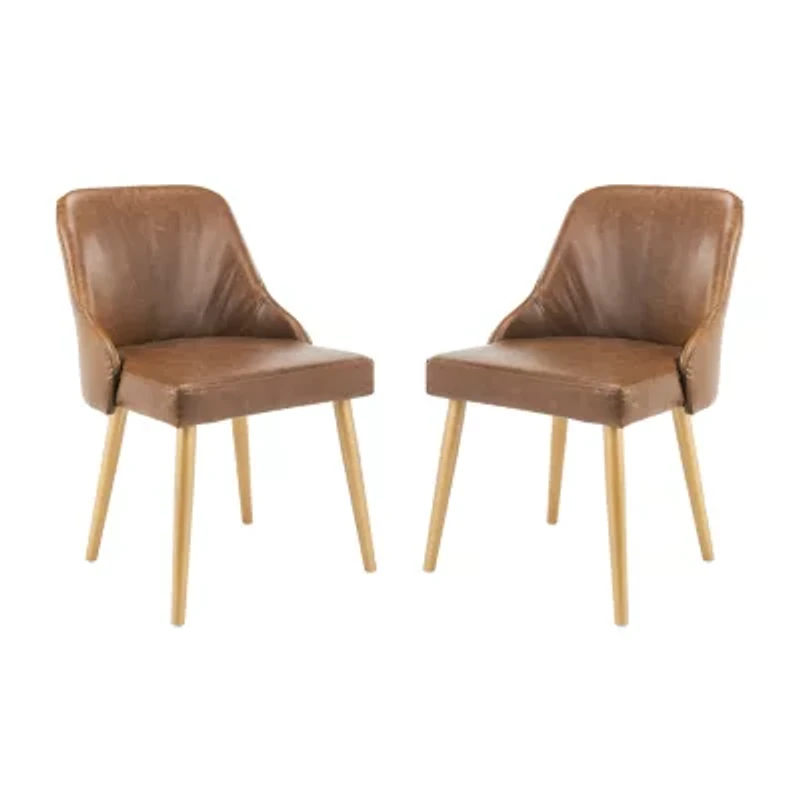 Lulu Faux Leather Upholstered Dining Chair