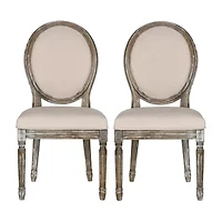 Safavieh Holloway Dining Collection 2-pc. Upholstered Chair