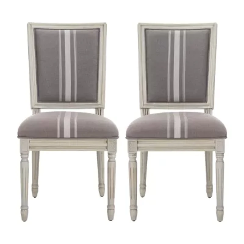 Buchanan Linen Upholstered Side Chair