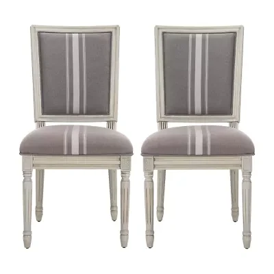 Buchanan Linen Upholstered Side Chair