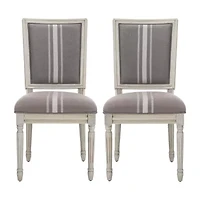 Buchanan Linen Upholstered Side Chair