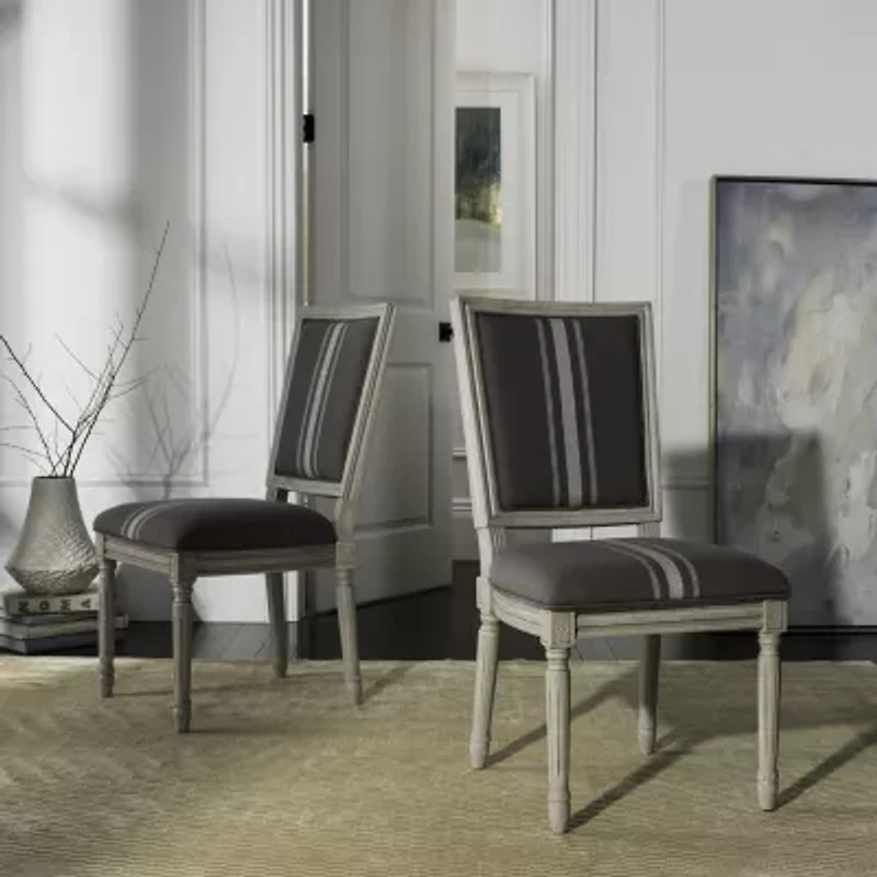Buchanan Linen Upholstered Side Chair