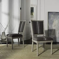Buchanan Linen Upholstered Side Chair