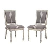 Buchanan Linen Upholstered Side Chair