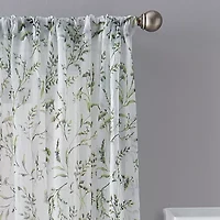CHF Santa Barbara Rod Pocket Sheer Single Curtain Panel