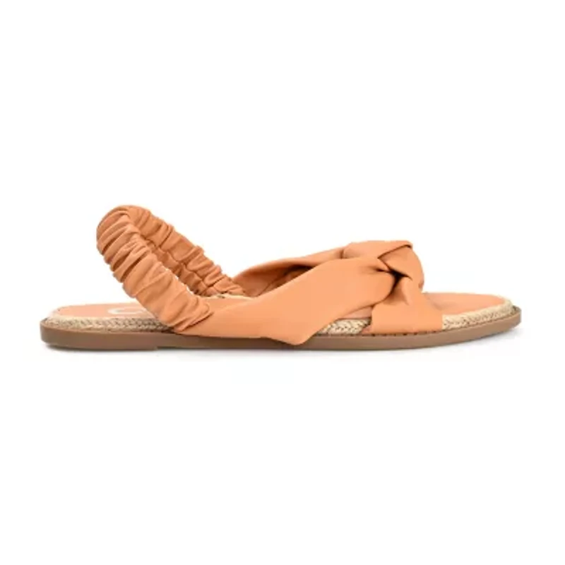 Journee Collection Womens Kiandra Flat Sandals